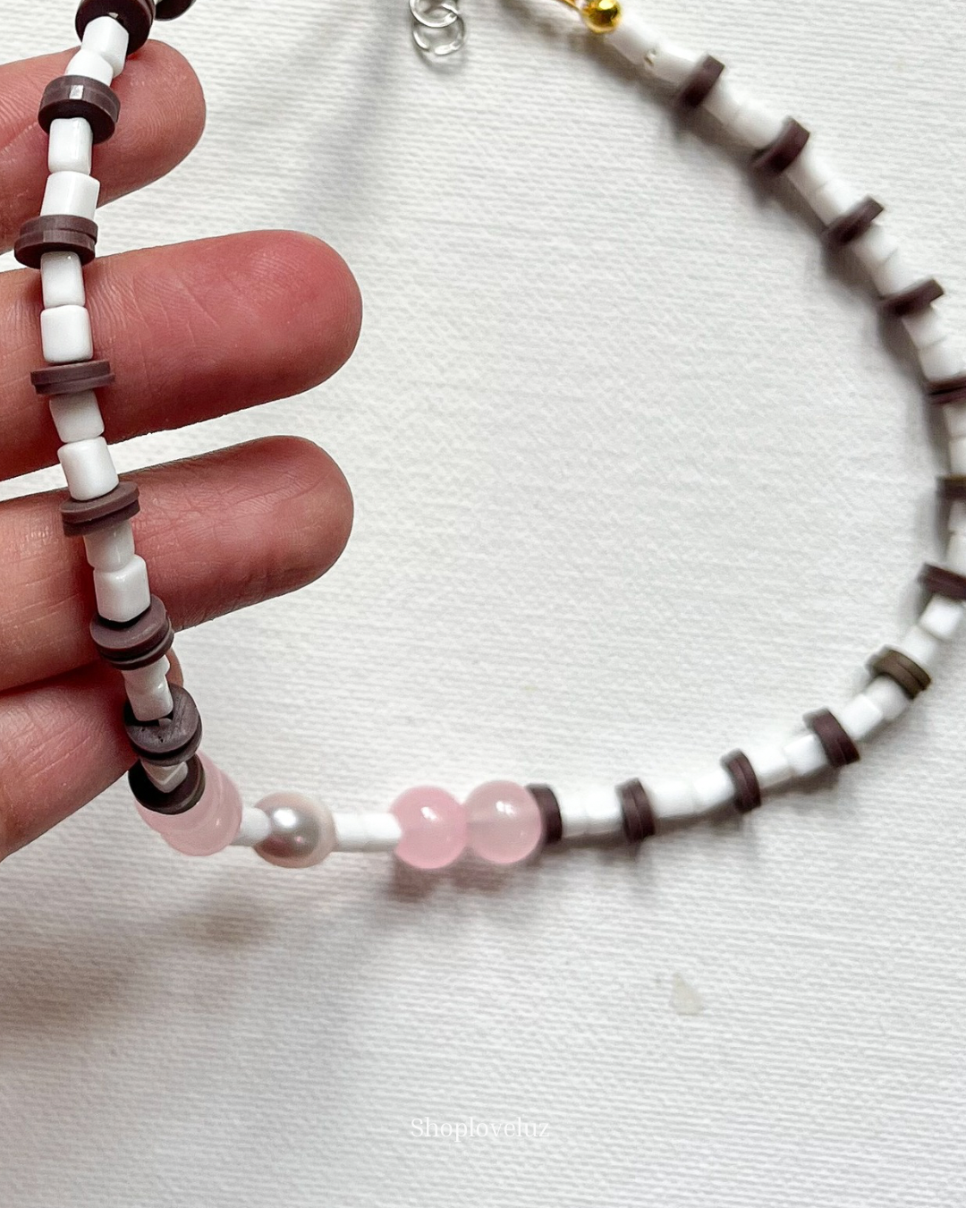 Blush Cocoa Choker