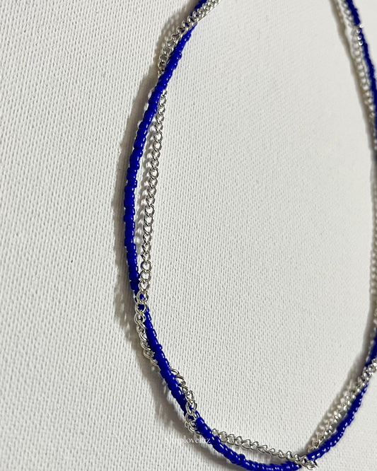 Blue Pop Necklace