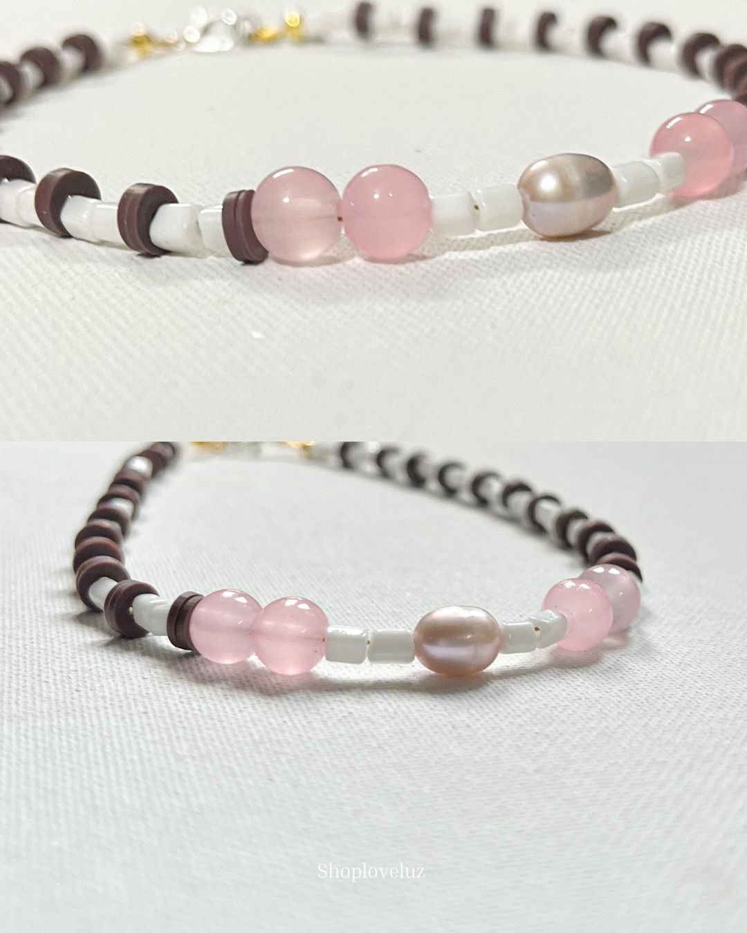 Blush Cocoa Choker