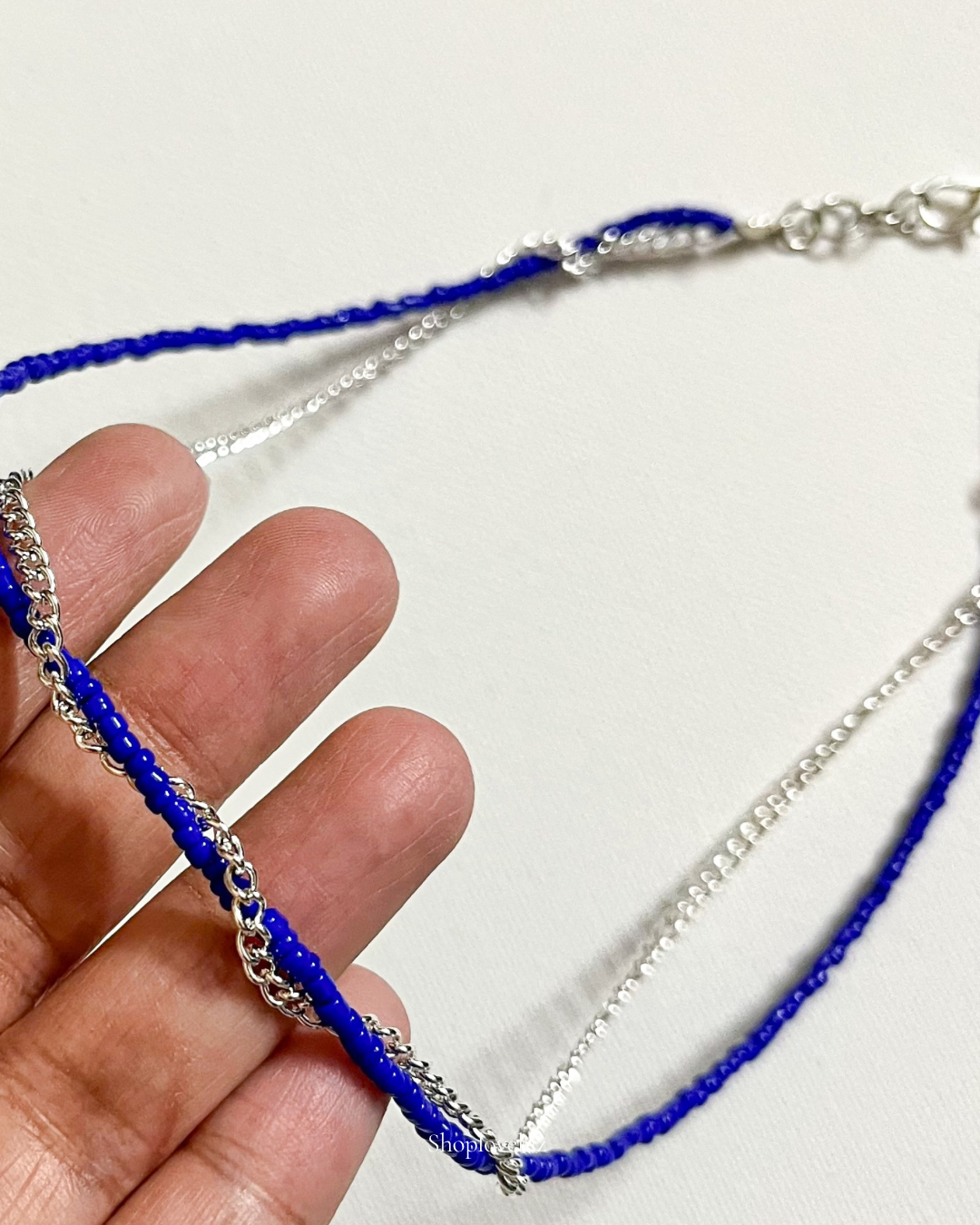 Blue Pop Necklace