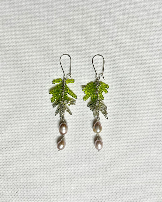 Limelight Pearl Drop Earrings | PREMIUM