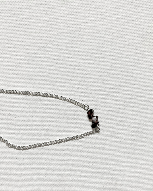 Stone Stories Garnet Necklace