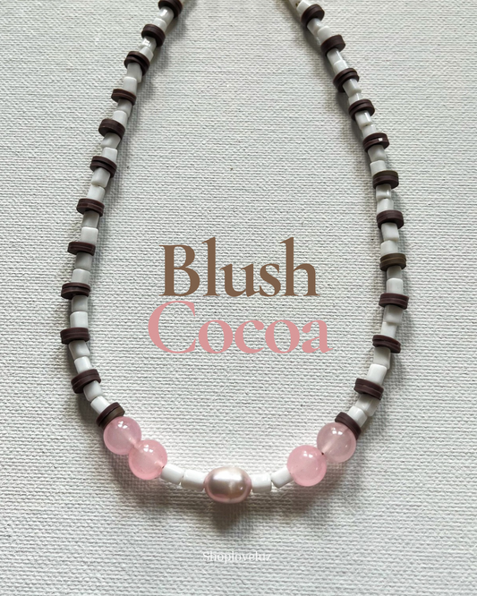 Blush Cocoa Choker