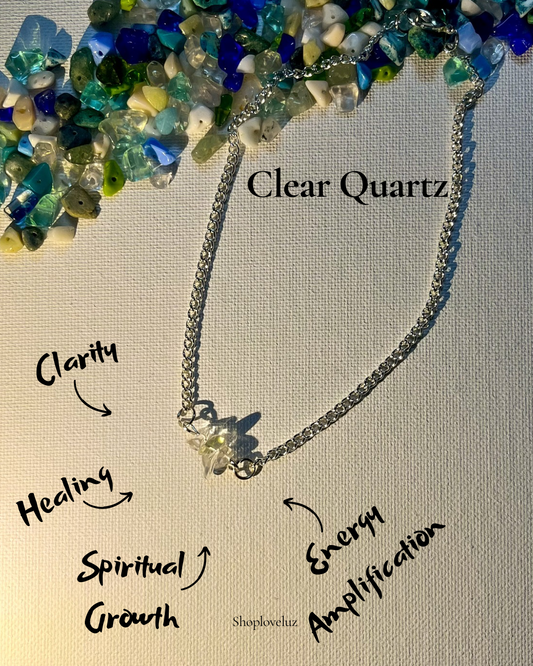 Stone Stories Clear Quartz Necklace