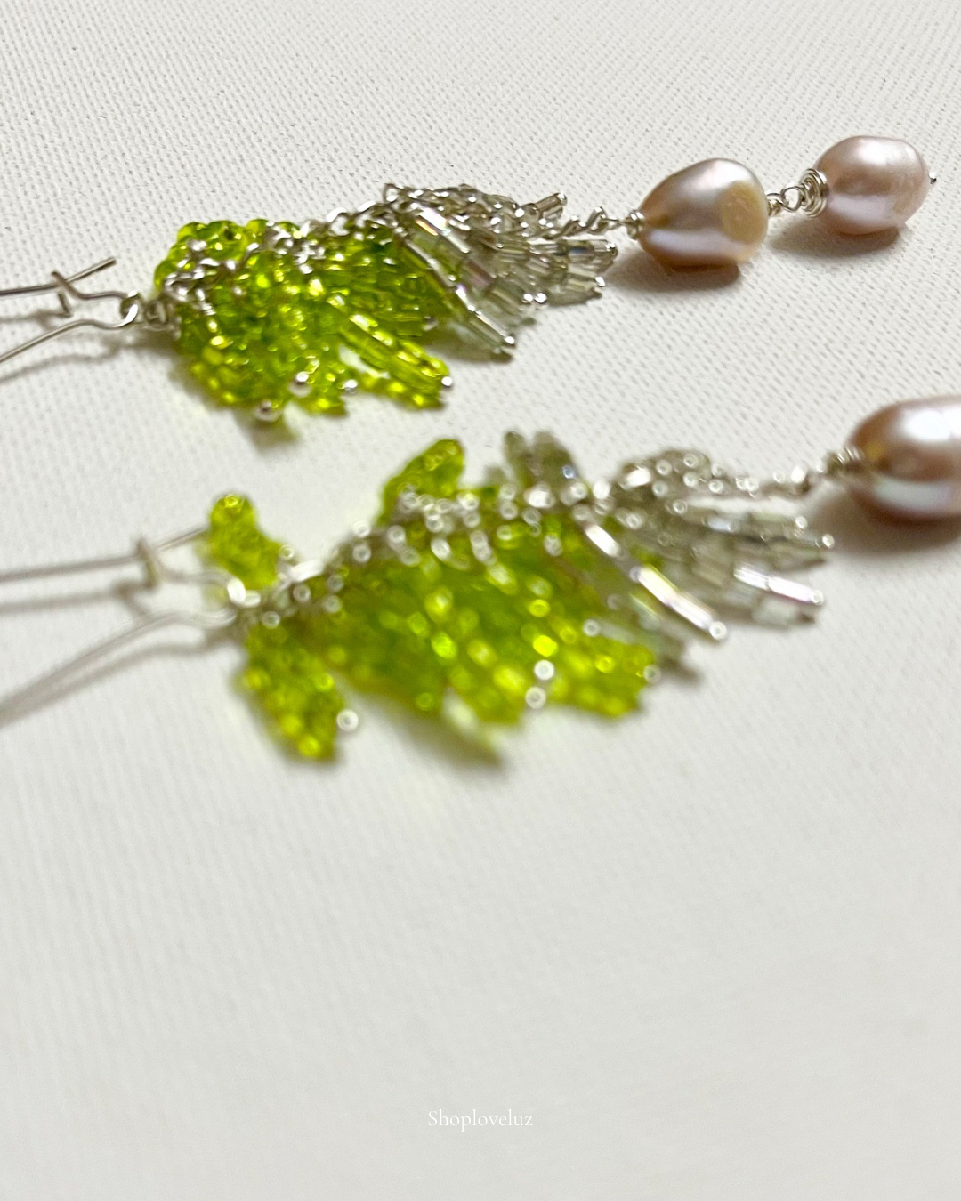 Limelight Pearl Drop Earrings | PREMIUM