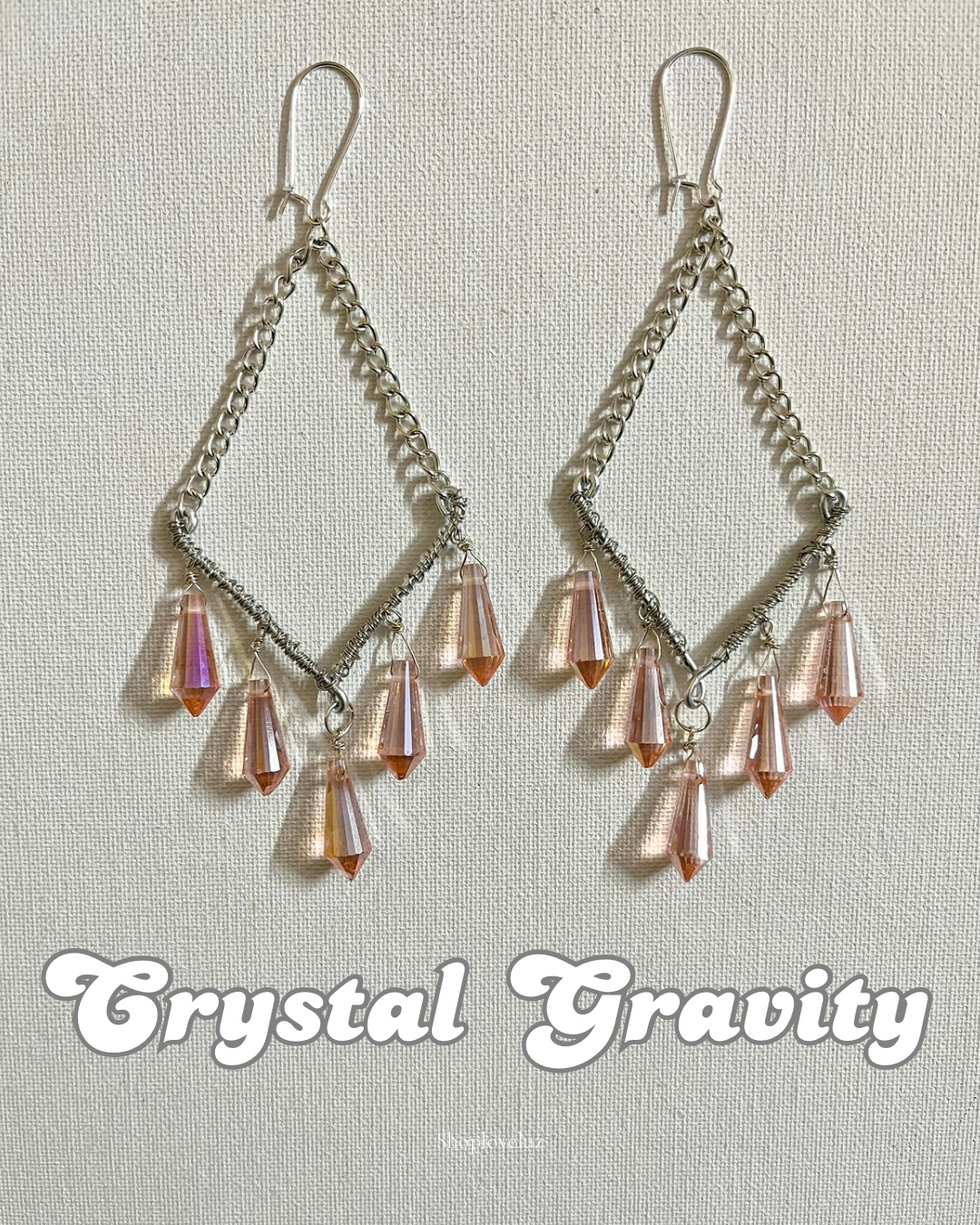 Crystal Gravity Earrings