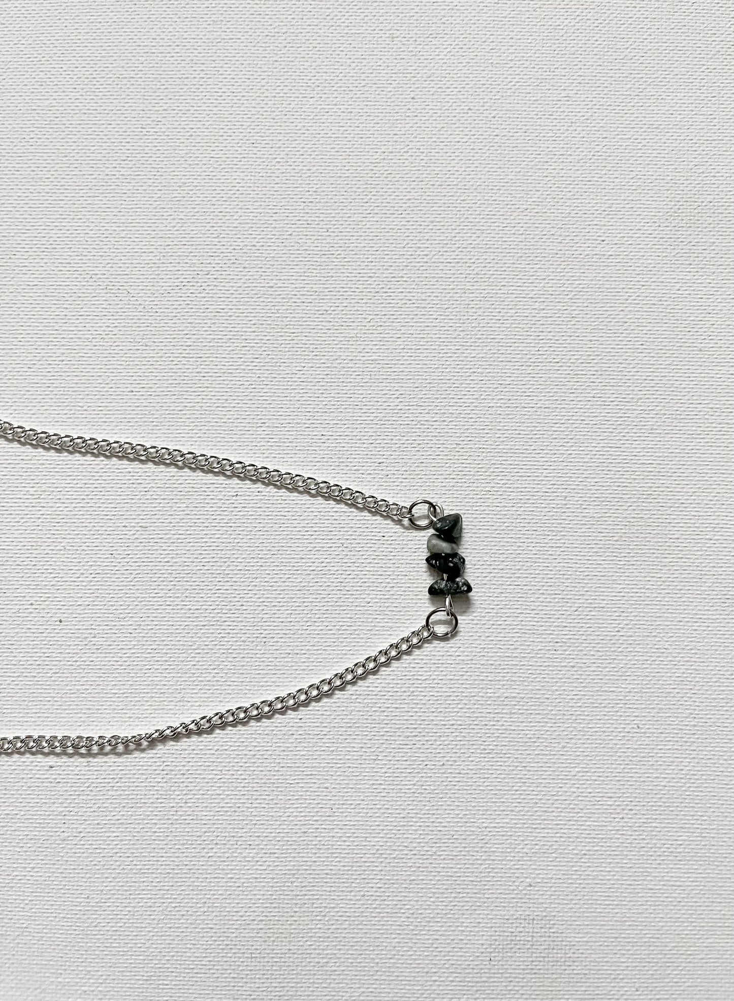 Stone Stories Snowflake Obsidian Necklace